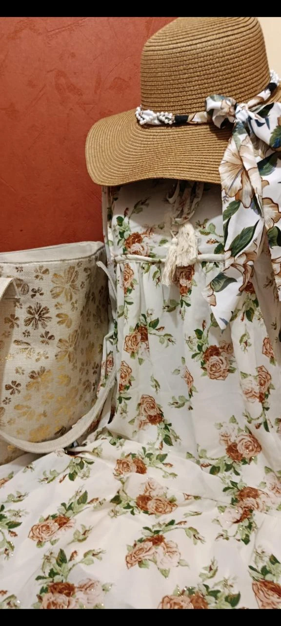 Bohemian chic floral maxi dress size S/M – photo 12